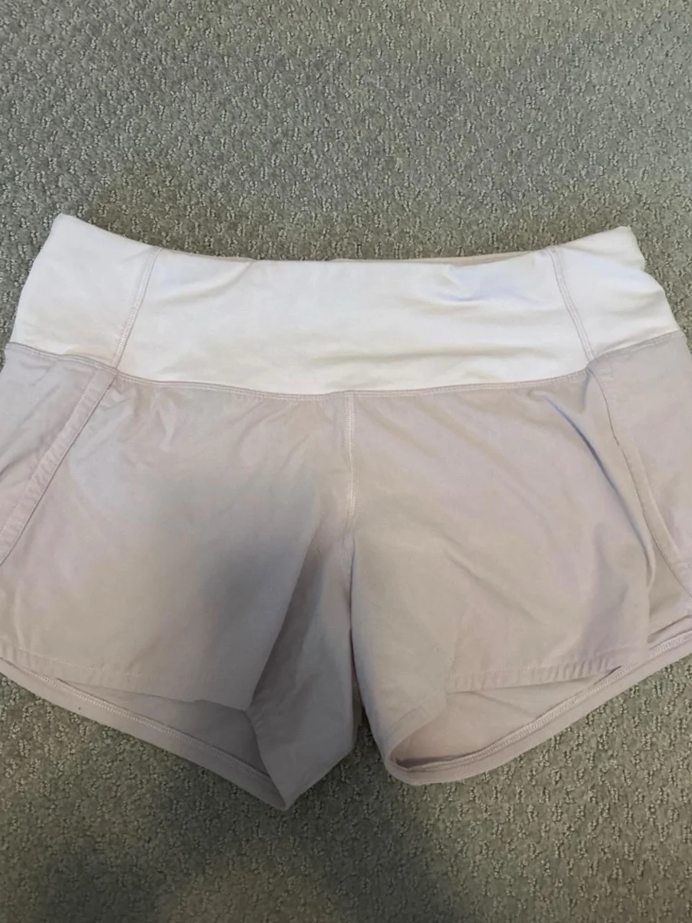 lululemon athletica Lilac Athletic Shorts
